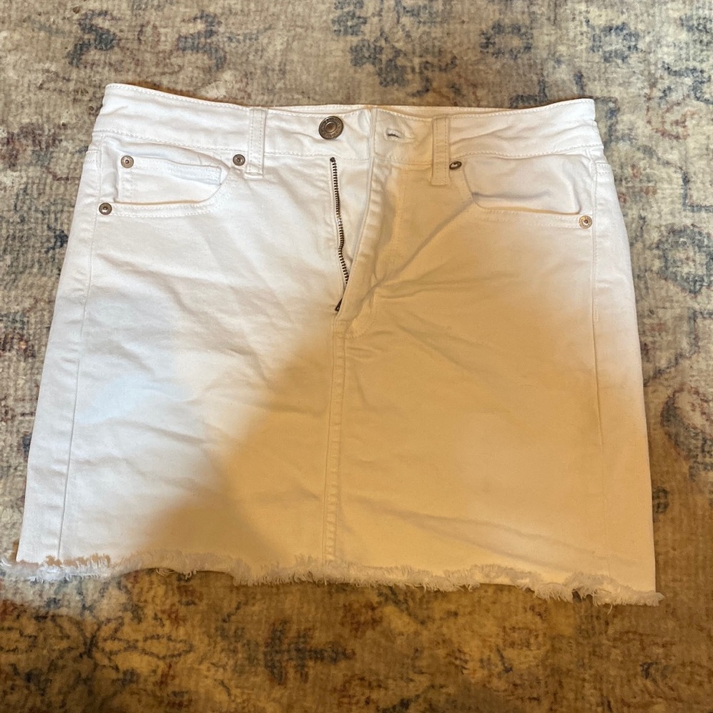 White American eagle skirt
